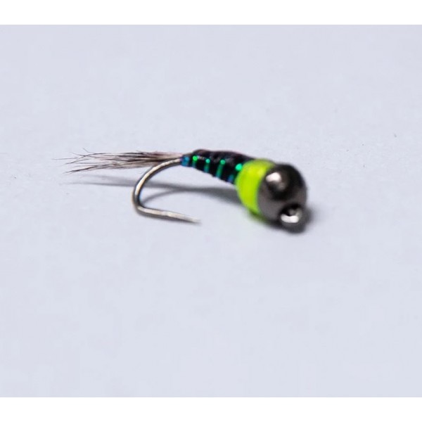 Nymphe Tungsten black euro jig cs94