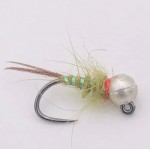 Nymphe Tungsten Hare Ear Olive cs43