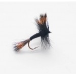 Mouche sèche Black Wulff cs15