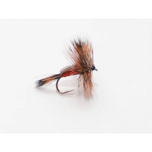 Mouche sèche Red Humpy Black cs23