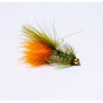 Streamer Olive and Orange Wooly Bugger cs74