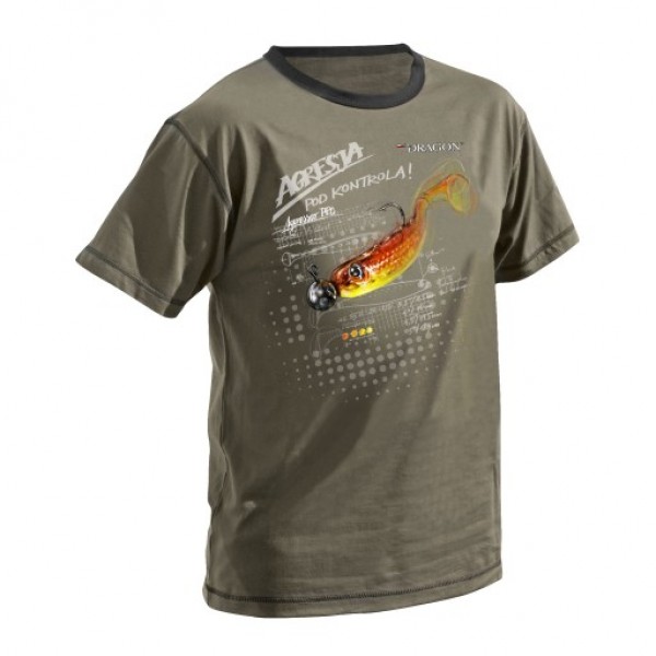 T-shirt Olive Aggressor Dragon