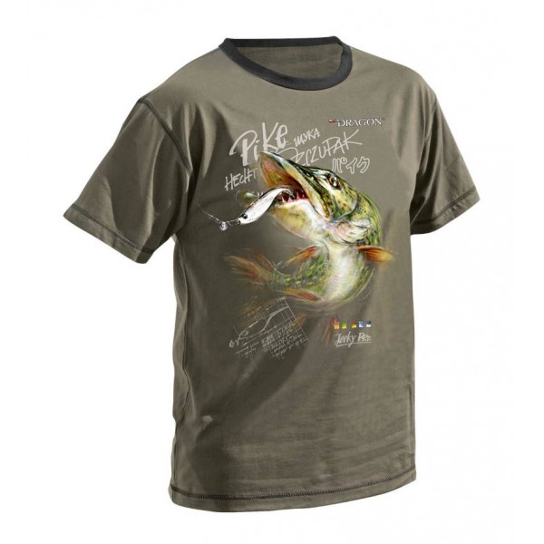 T-shirt Olive Pike Dragon