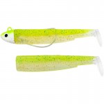 Leurre Souple combo Search Black Minnow 90 Zest de citron Fiiish