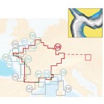 Carte Navionics + Small des lacs suisses microSD/SD et les eaux intèrieures françaises