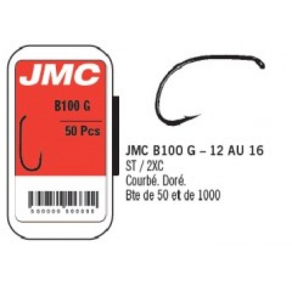 Hameçons mouche B100 JMC 50pces