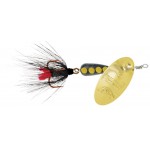 Cuiller Tournante Regular Fly Gold Black Panther Martin