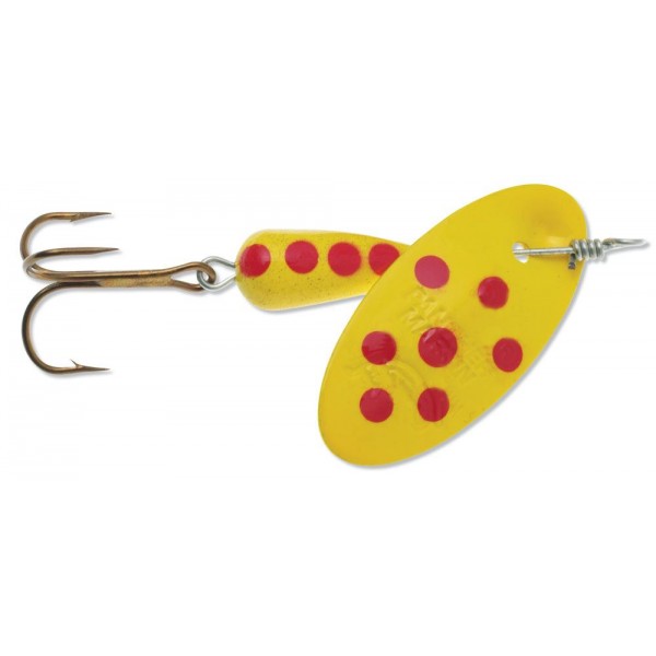 Cuiller Tournante Spotted Yellow Panther Martin