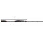Canne Casting Ryokan FW 30-150gr 2m24 Sakura