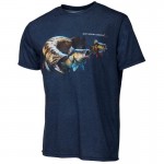 Tee-shirt cannibal bleu Savage gear