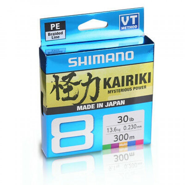 Tresse Kairiki multicolore SX8 300m Shimano