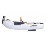 Float Tube Expedition V2 180 Gris/Orange Sparrow